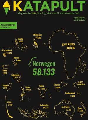 ISBN 9783948923310: KATAPULT Magazin Ausgabe 23 - Küstenlänge in Kilometern