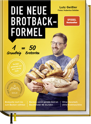 ISBN 9783954532919: Die neue Brotbackformel - 50 Brotsorten aus nur einem Hefeteig – von herzhaft bis süß – Brotsorte noch bis zum Backen wählbar – Backen, wenn gerade Zeit ist: Backfenster 48 Stunden – Ohne Vorarbeit, ohne Knetmaschine