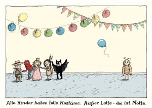 ISBN 9783954701094: Alle Kinder-Postkartenset Motiv "Lotte" - VE 10 Ex.