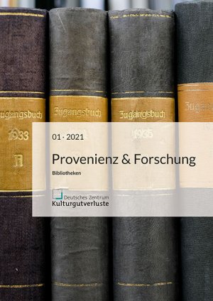 ISBN 9783954986033: Provenienz & Forschung – Heft 1/2021, Druck