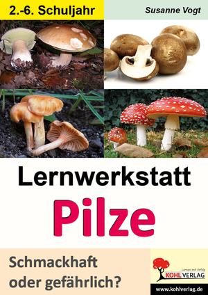 ISBN 9783955130558: Lernwerkstatt Pilze – Schmackhaft oder gefährlich?