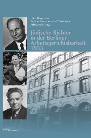 ISBN 9783955650025: Jüdische Richter in der Berliner Arbeitsgerichtsbarkeit 1933