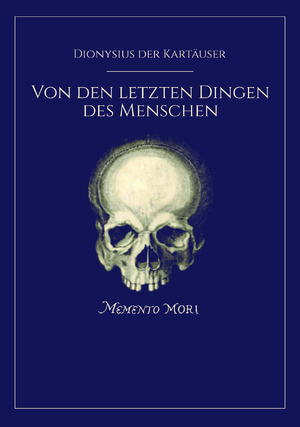 ISBN 9783956211713: Von den letzten Dingen des Menschen