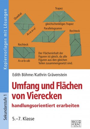 ISBN 9783956603754: Umfang und Flächen von Vierecken handlungsorientiert erarbeiten - 5.–7. Klasse