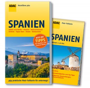 ISBN 9783956891298: ADAC Reiseführer plus Spanien - mit Maxi-Faltkarte zum Herausnehmen