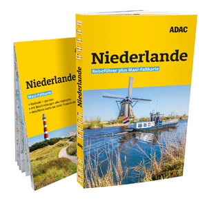 ISBN 9783956897481: ADAC Reiseführer plus Niederlande – Mit Maxi-Faltkarte und praktischer Spiralbindung