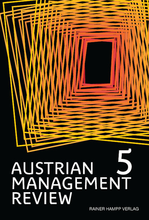 ISBN 9783957100412: AUSTRIAN MANAGEMENT REVIEW – Volume 5