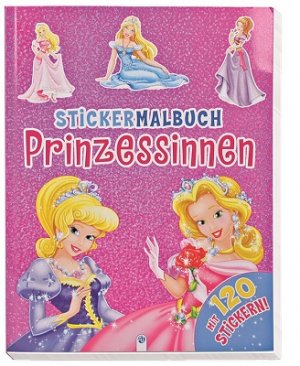 ISBN 9783957740038: Stickermalbuch Prinzessinnen – Mit 120 Stickern