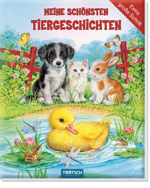 ISBN 9783957742506: Trötsch Geschichtenbuch "Meine schönsten Tiergeschichten" - Extra große Schrift