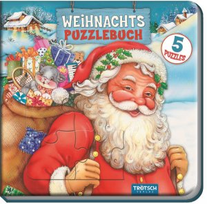 ISBN 9783957743916: Weihnachts-Puzzlebuch / 5 Puzzles mit Farbvorlage