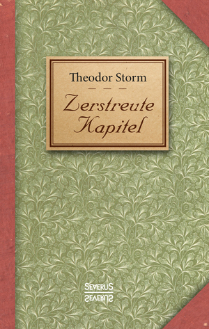 neues Buch – Theodor Storm – Zerstreute Kapitel