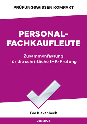 neues Buch – Fee Kiekenbeck – Personalfachkaufleute