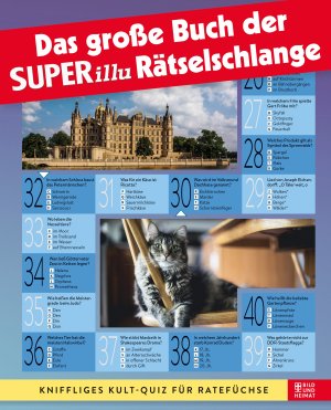 ISBN 9783959583145: Das große Buch der SUPERillu-Rätselschlange - Kniffliges Kult-Quiz für Ratefüchse