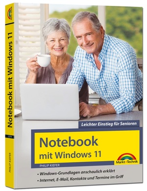 neues Buch – Philip Kiefer – Notebook mit Windows 11