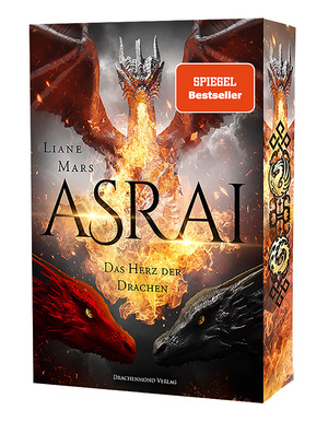 neues Buch – Liane Mars – Asrai - Das Herz der Drachen | Die epische Romantasy-Saga der Spiegel-Bestseller Autorin mit Farbschnitt-Garantie | Liane Mars | Taschenbuch | Asrai | 456 S. | Deutsch | 2024 | Drachenmond-Verlag