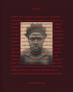 ISBN 9783960700609: Anne Schönharting, Das Erbe/The Legacy