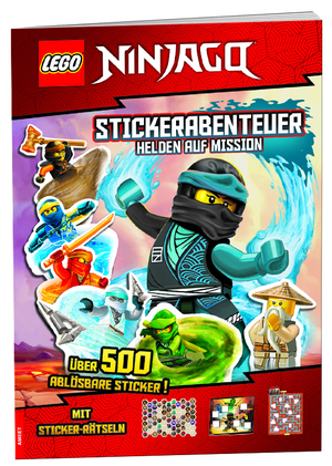 ISBN 9783960806271: LEGO® NINJAGO® – Stickerabenteuer - Helden auf Mission - mit vielen Stickern