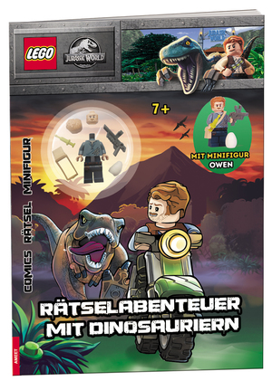 ISBN 9783960807483: LEGO® Jurassic World(TM) - Rätselabenteuer mit Dinosauriern | mit LEGO® Minifigur "Owen Grady" | Taschenbuch | LEGO Jurassic World | inkl. einer Lego-Figur | 32 S. | Deutsch | 2023 | AMEET Verlag