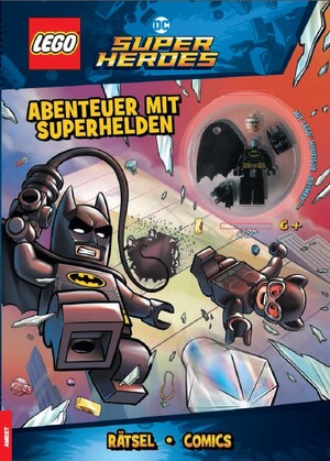 ISBN 9783960807650: LEGO® DC - Abenteuer mit Superhelden - mit LEGO® Minifigur "Batman und Accessoires"