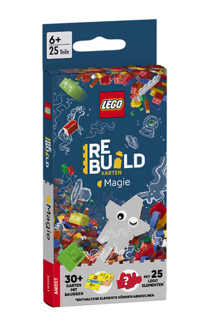 neues Buch – LEGO® - Rebuild Activity Cards - Magie | mit LEGO-Elementen | Taschenbuch | 32 S. | Deutsch | 2024 | AMEET Verlag | EAN 9783960808893