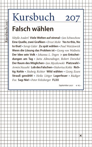 ISBN 9783961962235: Kursbuch 207 - Falsch wählen