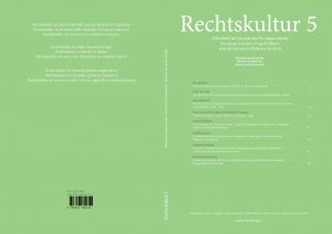 ISBN 9783963740312: Rechtskultur 5