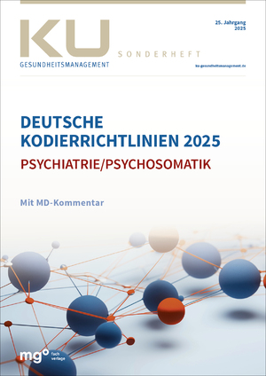 ISBN 9783964747921: Deutsche Kodierrichtlinien für die Psychiatrie/Psychosomatik 2025 mit MD-Kommentar