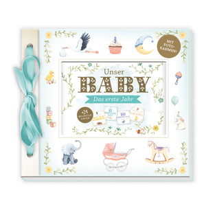 ISBN 9783965527881: Trötsch Babyalbum Unser Baby Das erste Jahr – Erinnerungsalbum zum Eintragen Geschenkbuch