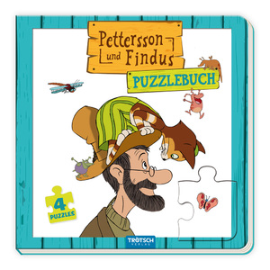 ISBN 9783965528390: Trötsch Pettersson und Findus Pappenbuch Puzzlebuch: Beschäftigungsbuch Entdeckerbuch Puzzlebuch