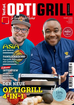 ISBN 9783966647663: OptiGrill Magazin: So leicht geht lecker. Der neue OptiGrill 4-in-1. Mit Starkoch Nelson Mueller und Benni Hetterich  Der OptiGriller