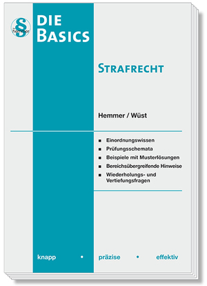 ISBN 9783968382289: Basics Strafrecht – knapp - präzise - effektiv