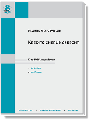 ISBN 9783968382319: Kreditsicherungsrecht - Das Prüfungswissen für Studium und Examen