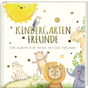 ISBN 9783968950211: Kindergartenfreunde – SAFARI – ein Album für meine ersten Freunde (Freundebuch Kindergarten 3 Jahre) PAPERISH®