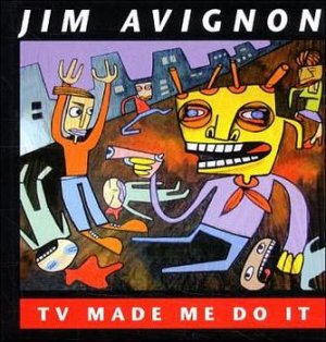 gebrauchtes Buch – Jim Avignon – TV made me do it - Bildband
