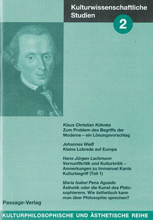 ISBN 9783980529938: Kulturwissenschaftliche Studien 2 - Kulturphilosophie und Ästhetik