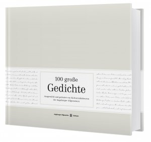 ISBN 9783981618778: 100 große Gedichte