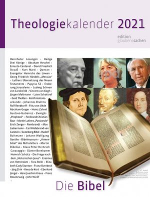 ISBN 9783982130453: Theologie-Kalender 2021 - Die Bibel. Wochenkalender