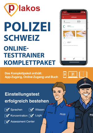 ISBN 9783985256297: Einstellungstest Polizei Schweiz: Über 1.000 Aufgaben mit Lösungen | Ablauf Aufnahmetest | Fragen, Erfahrungen, Sporttest, Fachwissen, ... Allgemeinwissen, Konzentration