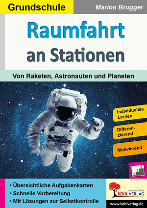 neues Buch – Marion Brugger – Raumfahrt an Stationen / Grundschule