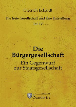 neues Buch – Dietrich Eckardt – Die Bürgergesellschaft neues Buch – Dietrich Eckardt – Die Bürgergesellschaft