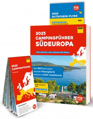 ISBN 9783986451363: ADAC Campingführer Südeuropa 2025 : Mit ADAC Campcard und Planungskarten