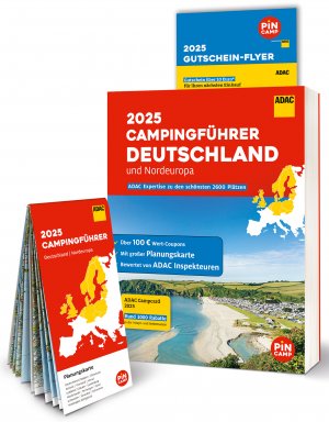 neues Buch – ADAC Campingführer Deutschland/Nordeuropa 2025