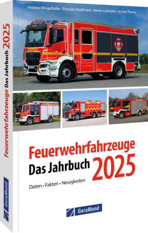 neues Buch – Andreas Klingelhöller – Feuerwehrfahrzeuge 2025 / Das Jahrbuch