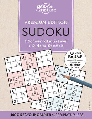 ISBN 9783987641220: Sudoku - Premium Edition – 3 Schwierigkeits-Level + Sudoku-Specials