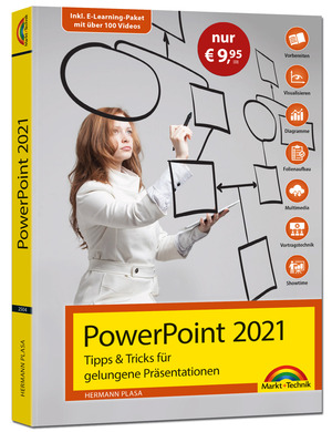 neues Buch – Hermann Plasa – PowerPoint 2021 Tipps und Tricks für gelungene Präsentationen und Vorträge. Komplett in Farbe