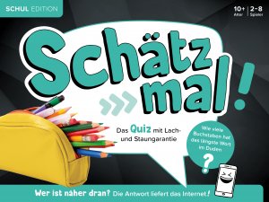 ISBN 9783989760356: Schätz mal! Schul Edition / Das Quiz mit Lach- und Staungarantie I Ab 10 Jahre I 2-8 Spieler I Spiele-Block