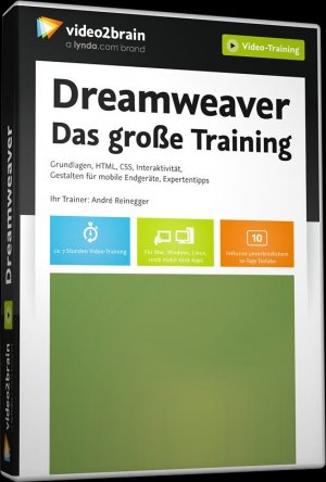 ISBN 9783990320495: Dreamweaver CC - Das große Training (Videotraining)