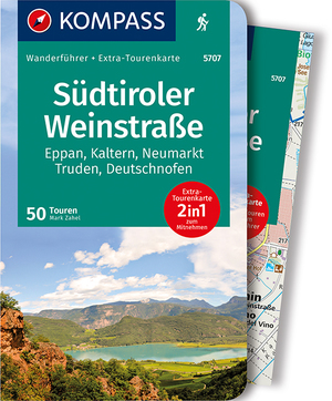 ISBN 9783990441503: KOMPASS Wanderführer Südtiroler Weinstraße - Wanderführer mit Extra-Tourenkarte 1:35.000, 50 Touren, GPX-Daten zum Download