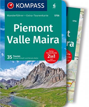 ISBN 9783990442241: KOMPASS Wanderführer Piemont, Valle Maira, 35 Touren mit Extra-Tourenkarte - GPS-Daten zum Download