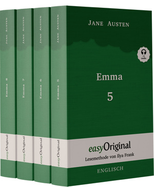 neues Buch – Jane Austen – Emma - Teile 5-8 (Buch + 4 MP3 Audio-CDs) - Lesemethode von Ilya Frank - Zweisprachige Ausgabe Englisch-Deutsch